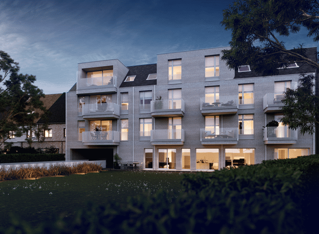 Bijna-energieneutraal nieuwbouwappartement (6% BTW)