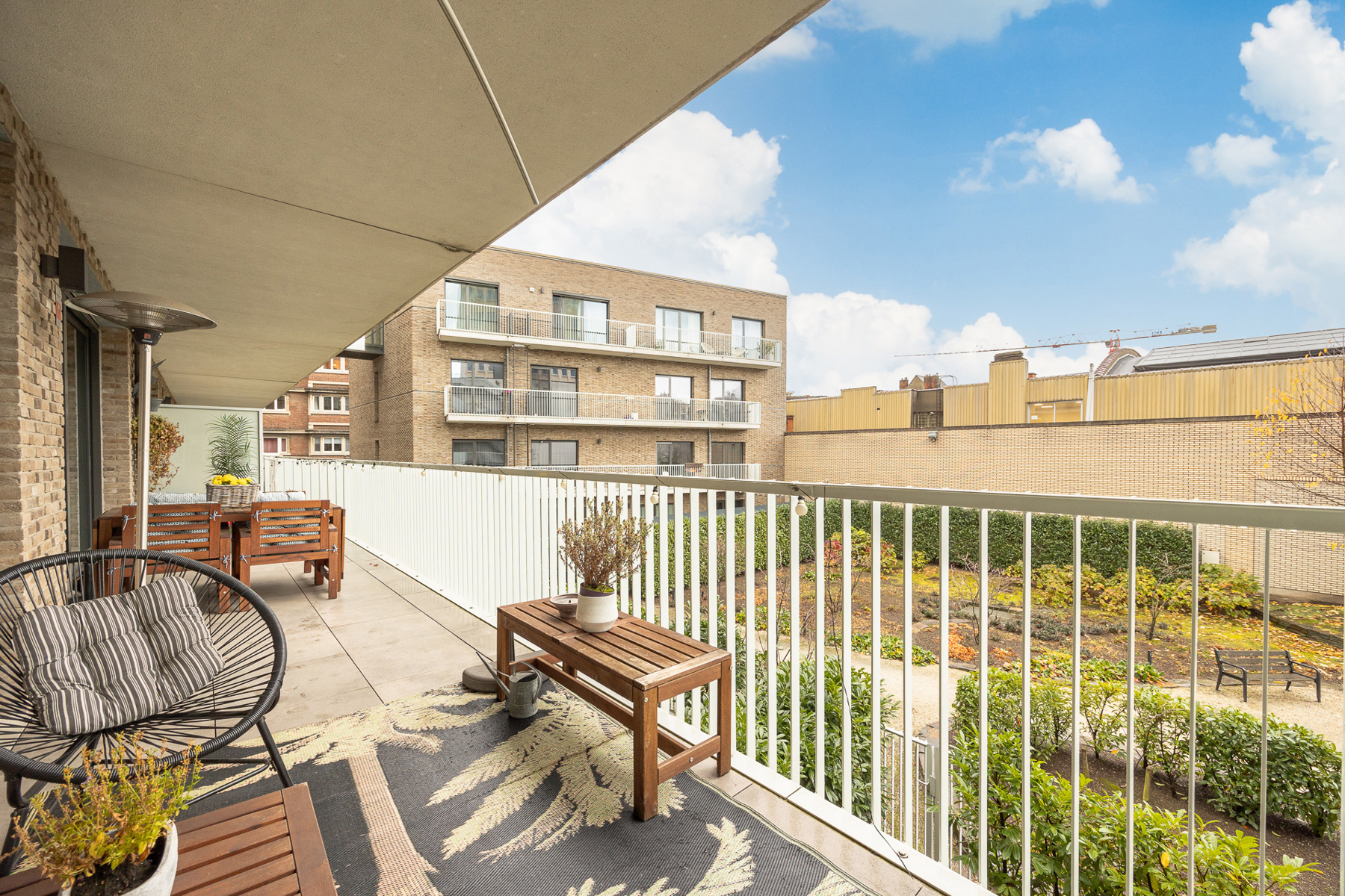 Uitstekend gelegen appartement in recent gebouw