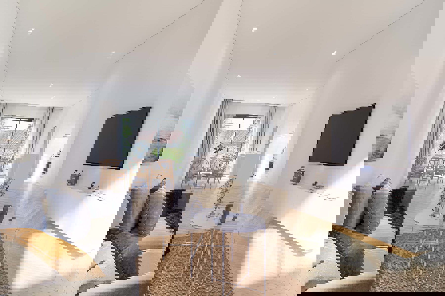 Gelijkvloers nieuwbouwappartement met zuidgerichte privatieve tuin