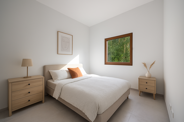 Recent gelijkvloers nieuwbouwappartement met terras en tuin