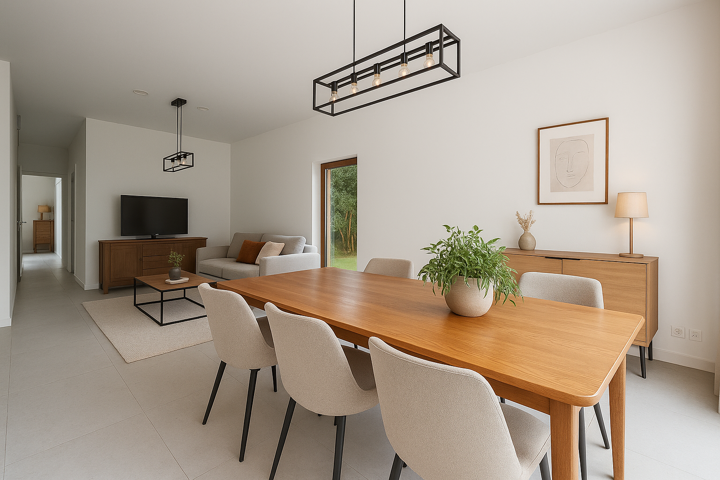 Recent gelijkvloers nieuwbouwappartement met terras en tuin