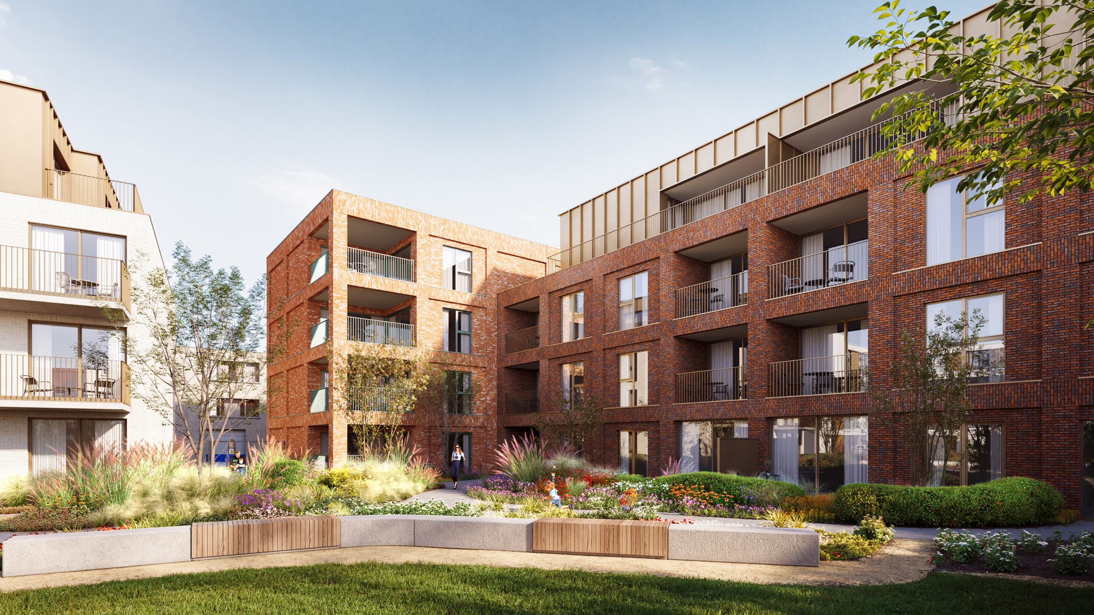 Gelijkvloers nieuwbouwappartement