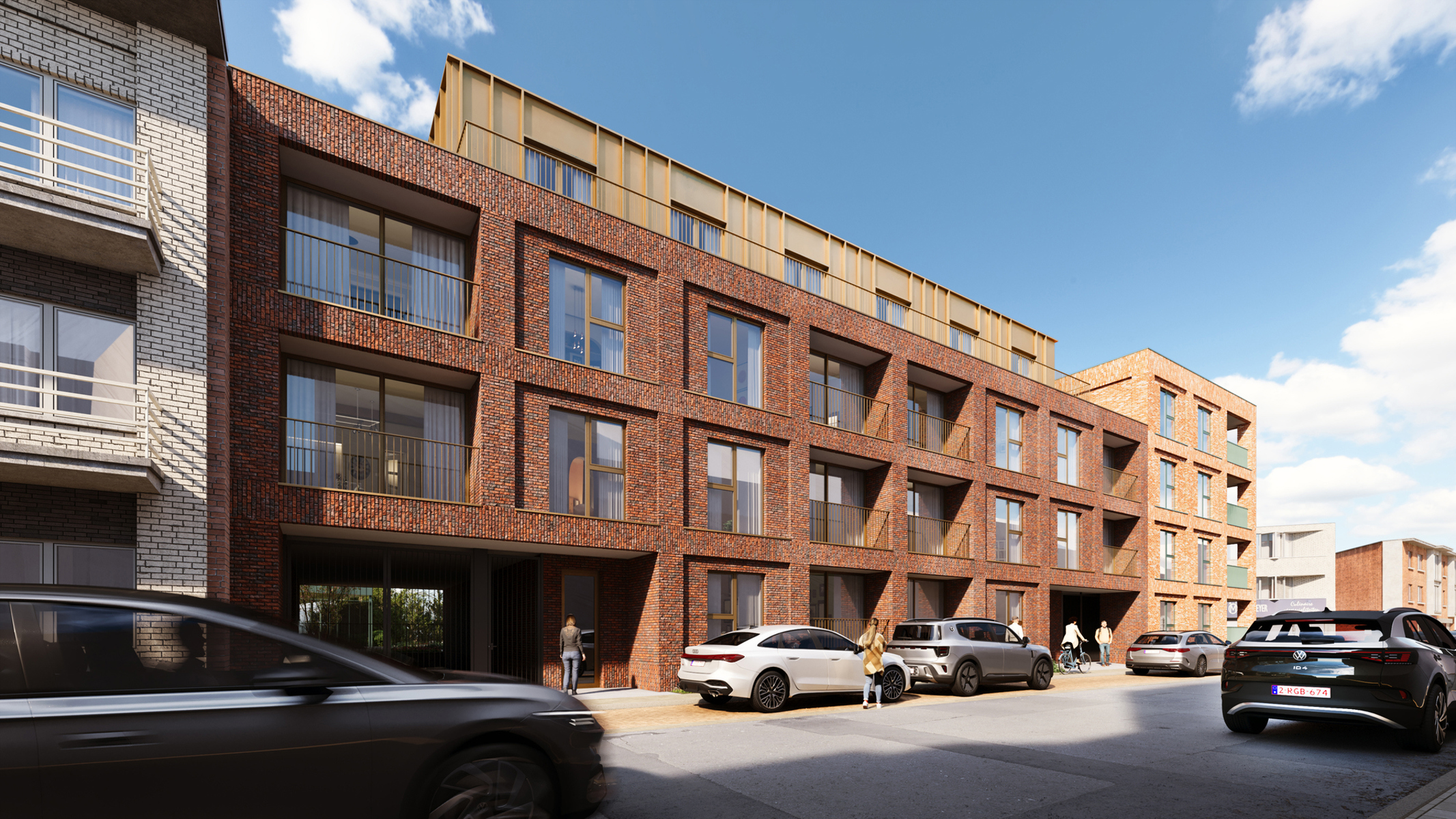 Goed gelegen nieuwbouwappartement