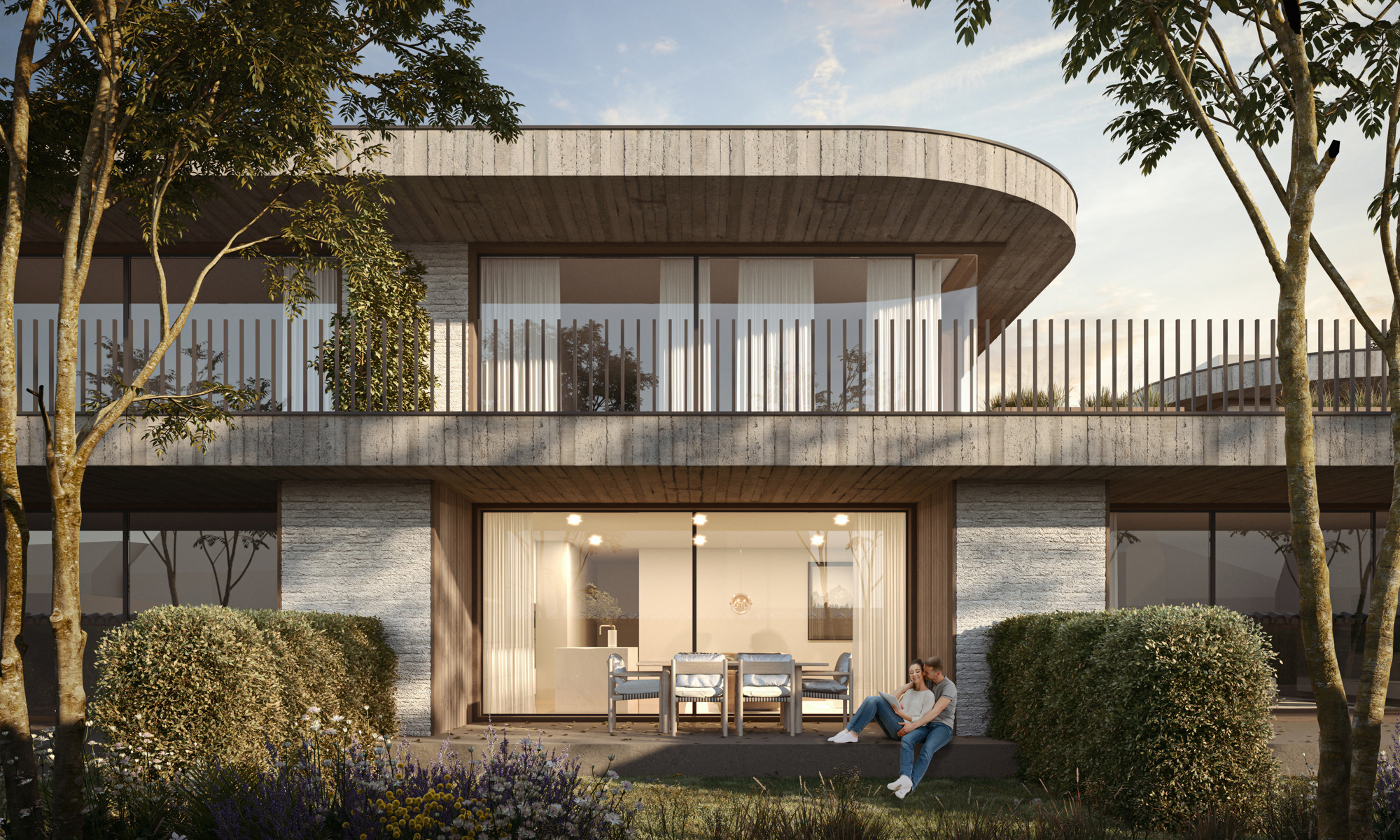 Luxe penthouse met riant terras