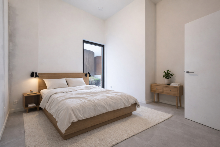 Mooi afgewerkt gelijkvloers appartement