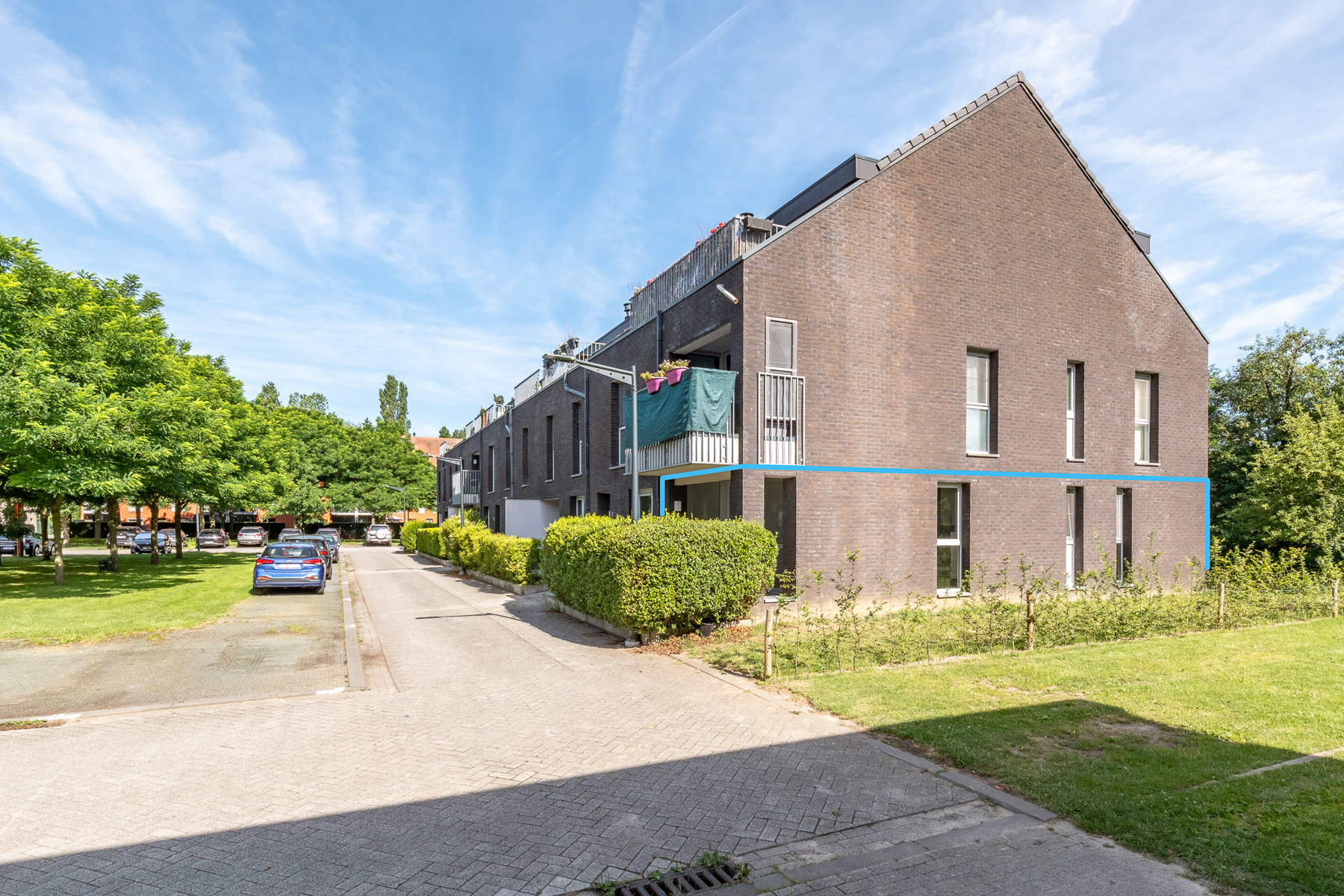 Instapklaar, gelijkvloers appartement