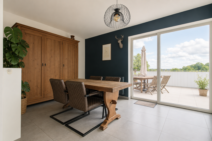 Fantastisch gelegen duplex