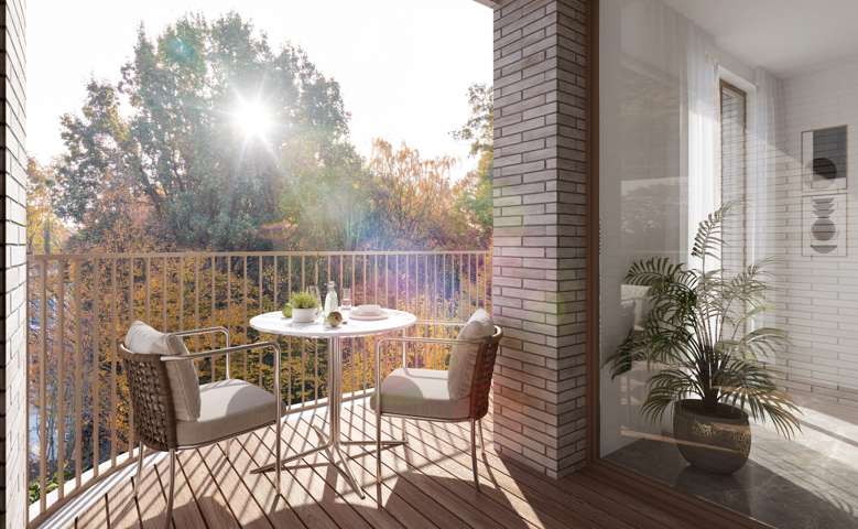 Kleinschalig, luxueus nieuwbouwproject met privatieve parktuin