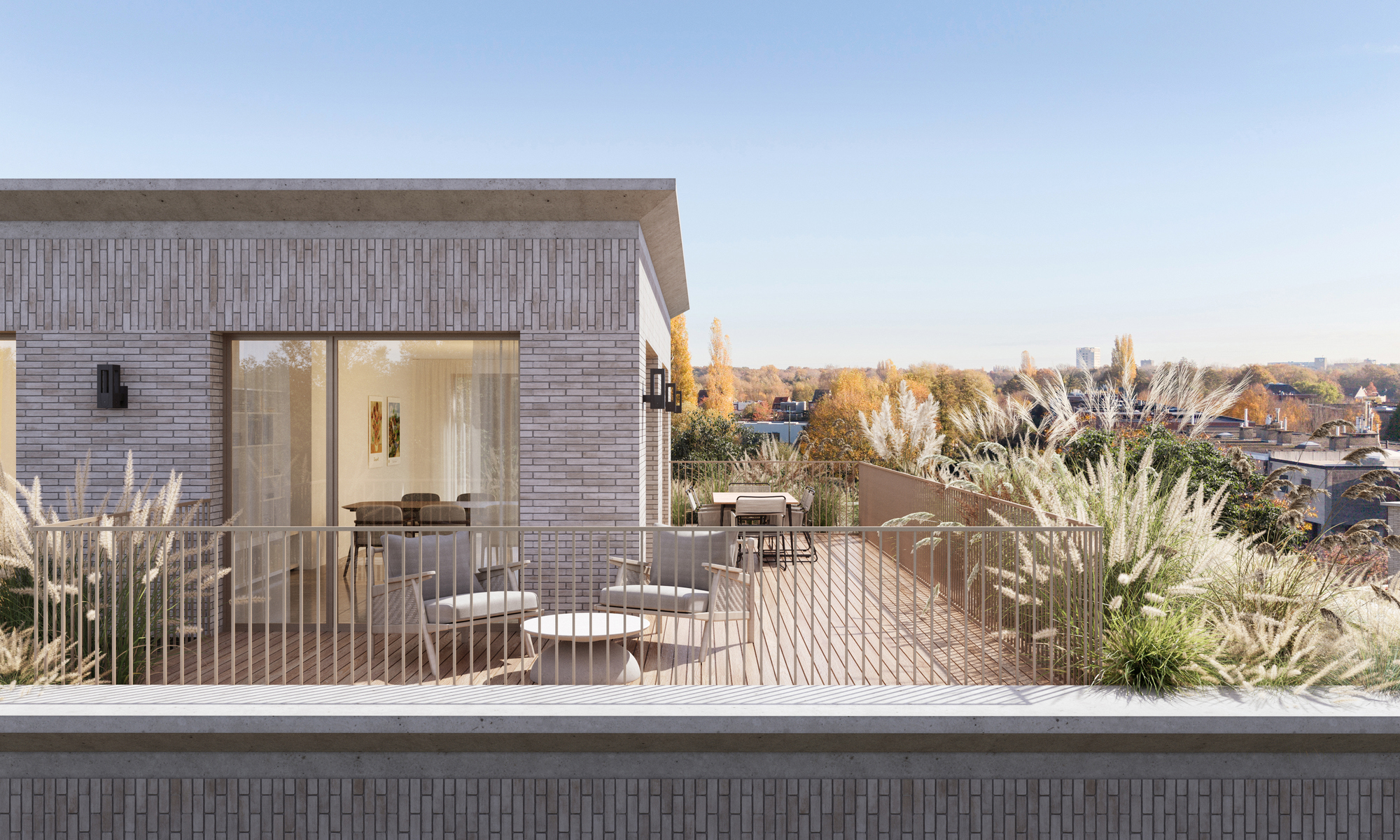 Nieuwbouw penthouse met riant dakterras