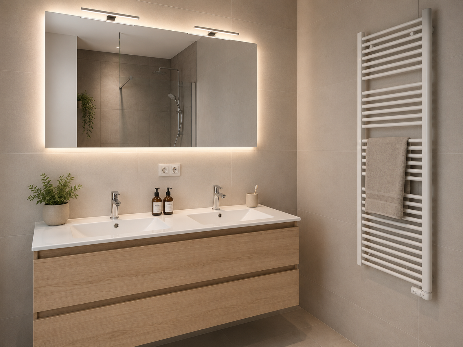 Modern nieuwbouwappartement met zuidgericht terras