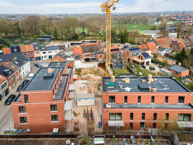 Modern nieuwbouwappartement met zuidgericht terras