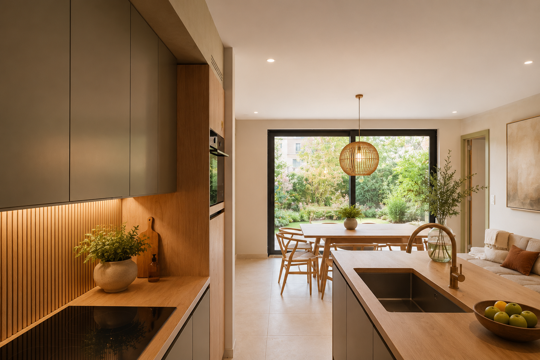 Penthouse met drie slaapkamers