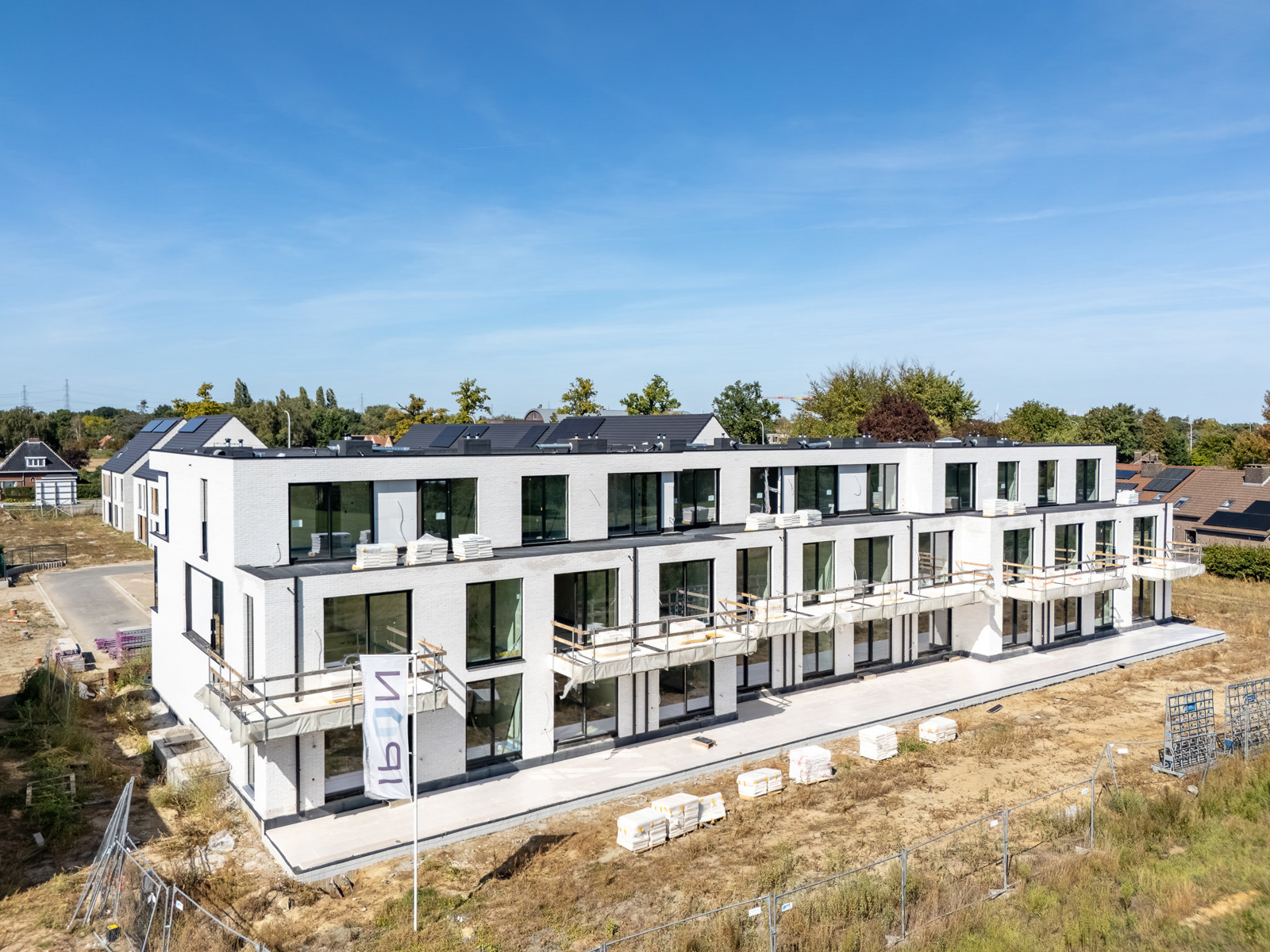 Zeer ruim nieuwbouwappartement met 3 slaapkamers
