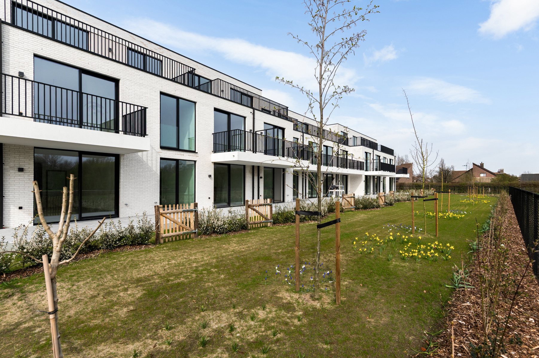Lichtrijk nieuwbouwappartement met 2 slaapkamers