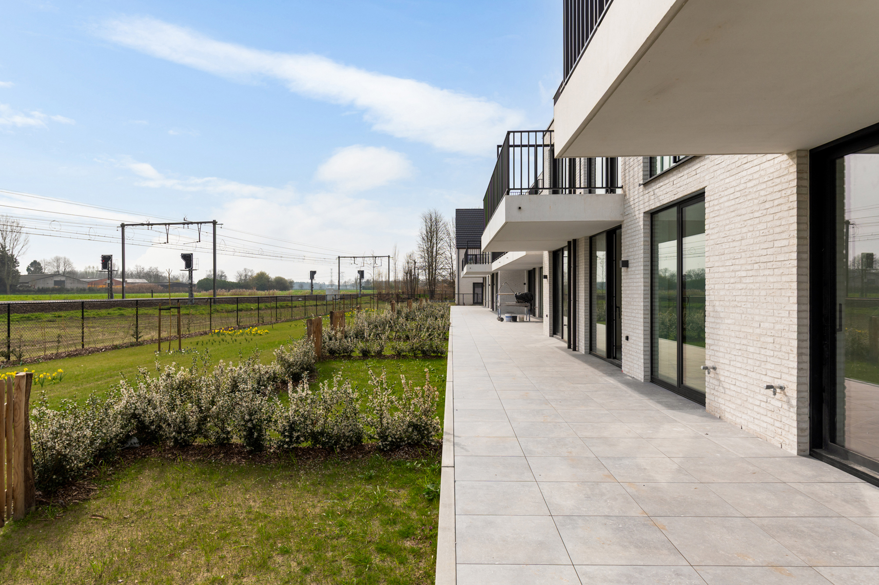 Ruim nieuwbouwappartement met 2 slaapkamers
