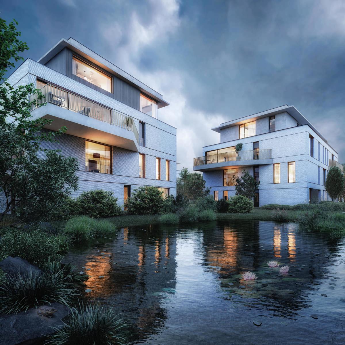 Knap nieuwbouwappartement met ruim terras