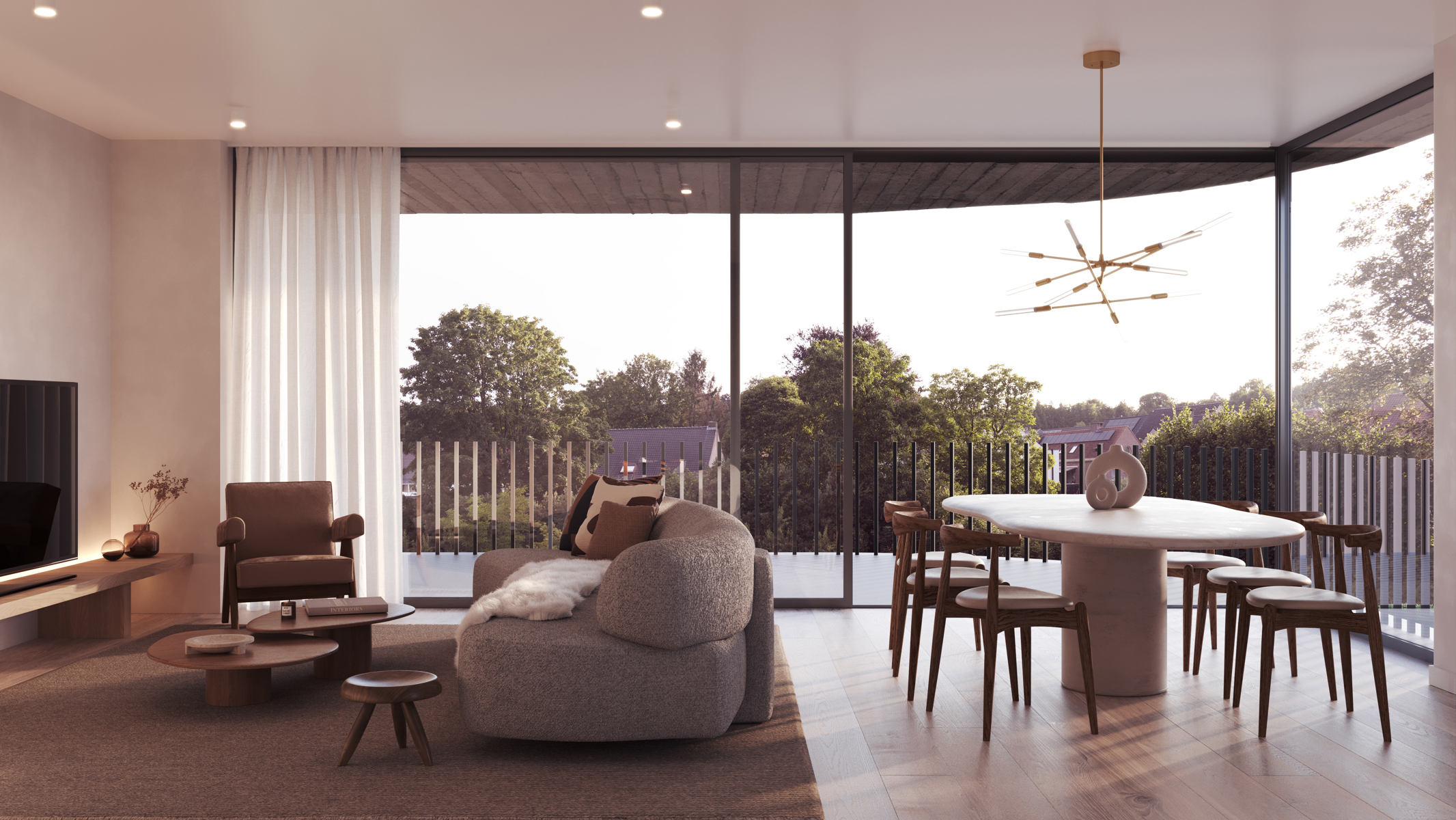 Knap nieuwbouwappartement