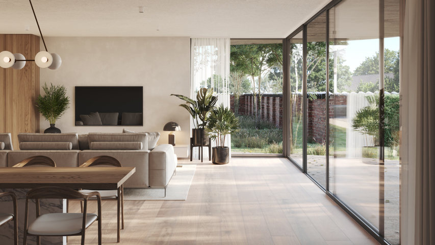 Luxueus nieuwbouwappartement met riant terras