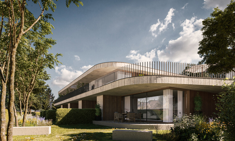 Luxueus nieuwbouwappartement met riant terras