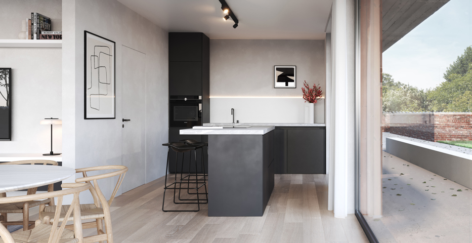 Prachtige penthouse met 180° zicht