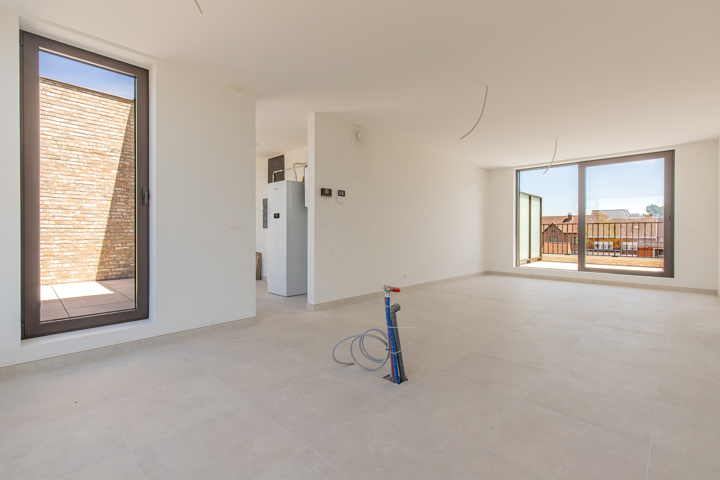 Knappe penthouse met twee terrassen 