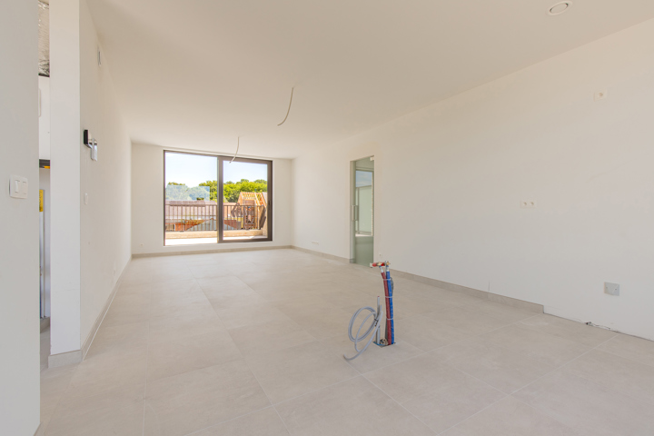 Knappe penthouse