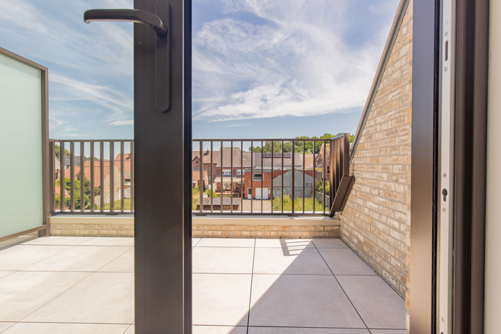 Knappe penthouse