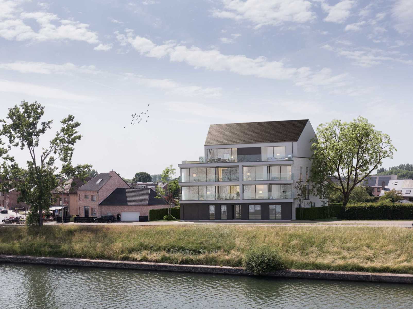 Centraal wonen aan water