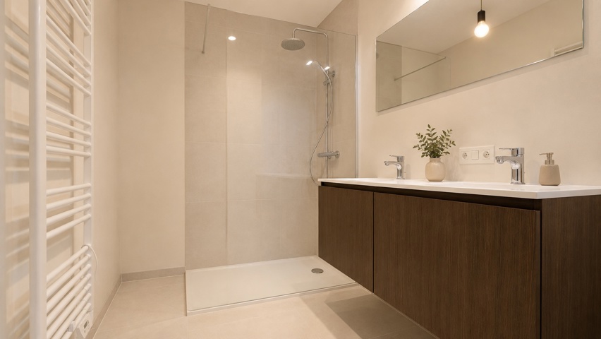 Knap appartement met twee terrassen