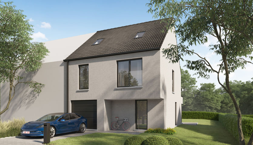 Tijdloze, halfopen woning