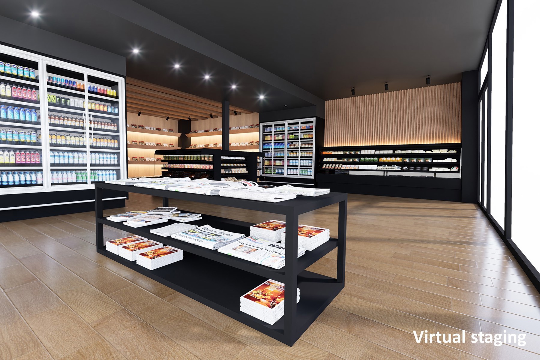 Veelzijdige handelsruimte