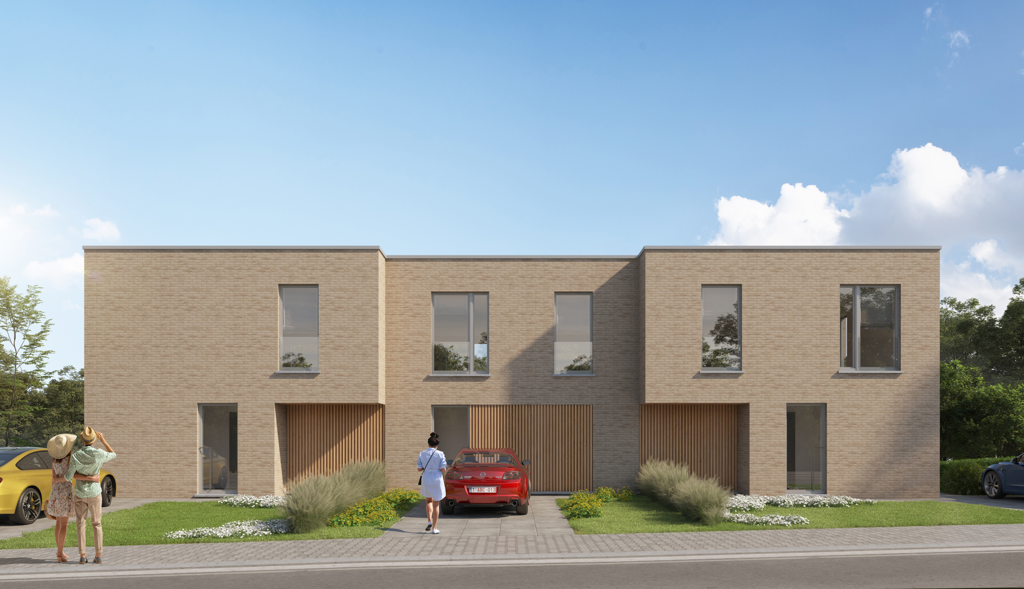 Moderne woningen