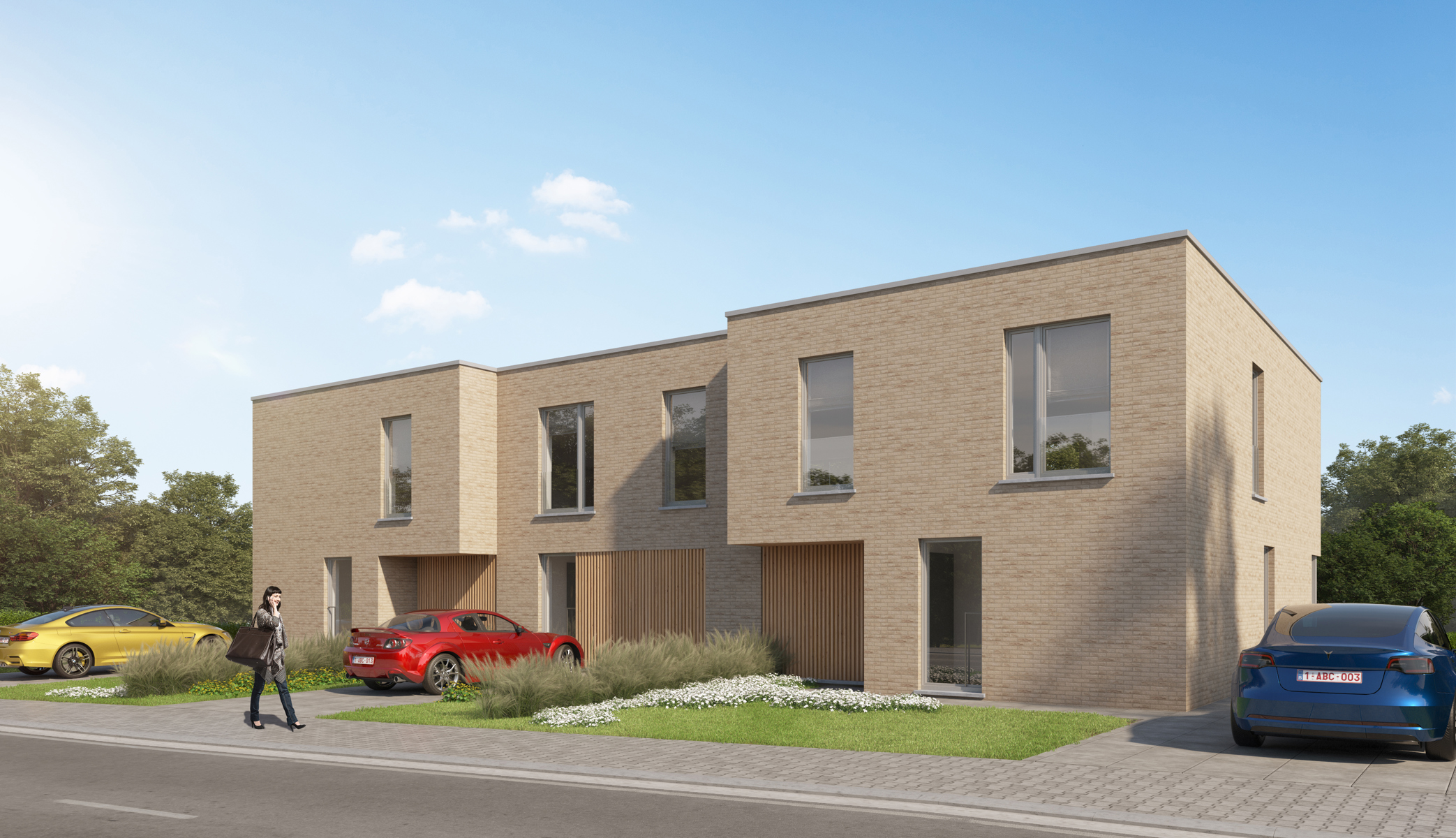 Moderne woningen
