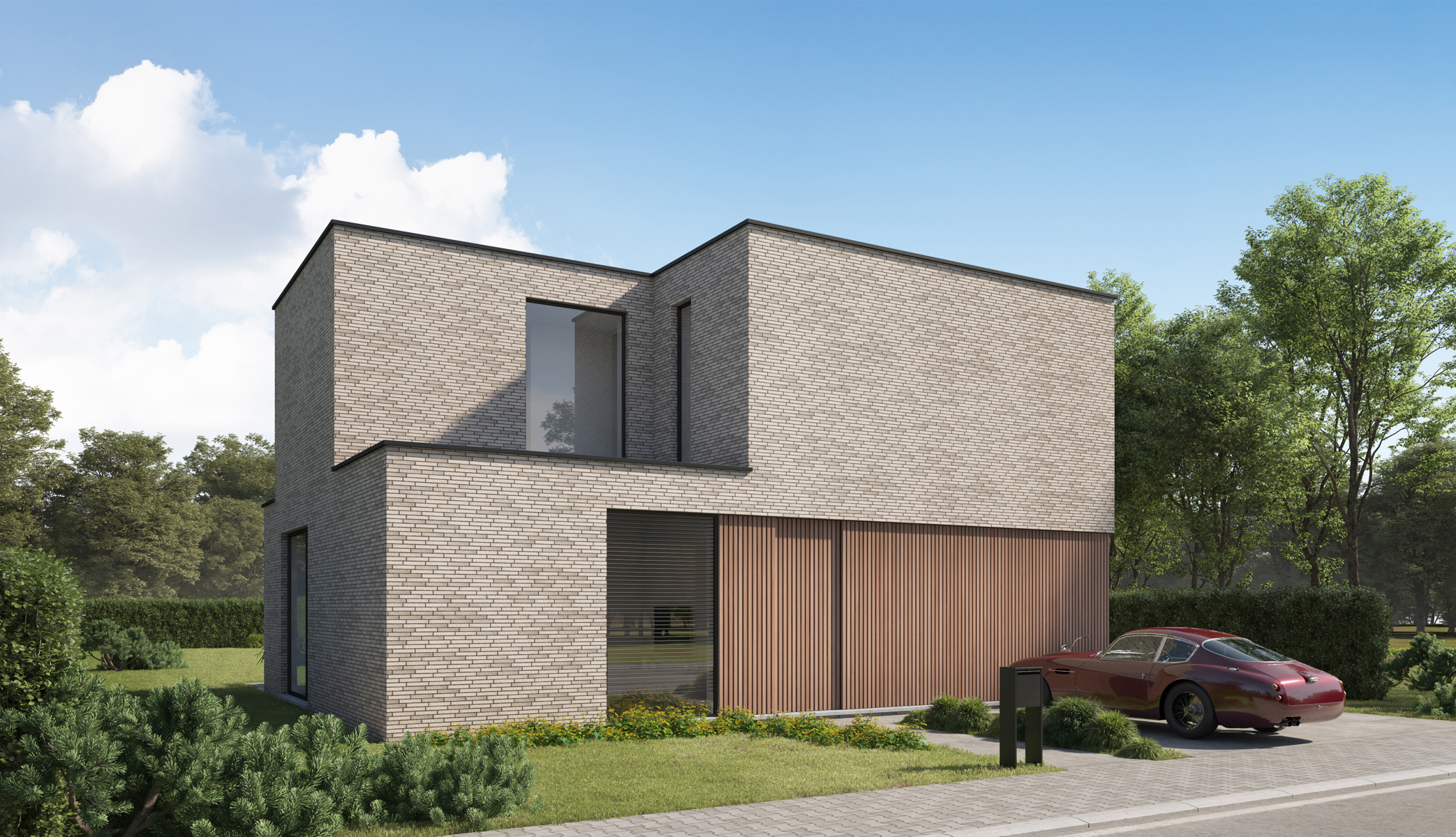Moderne, vrijstaande woning