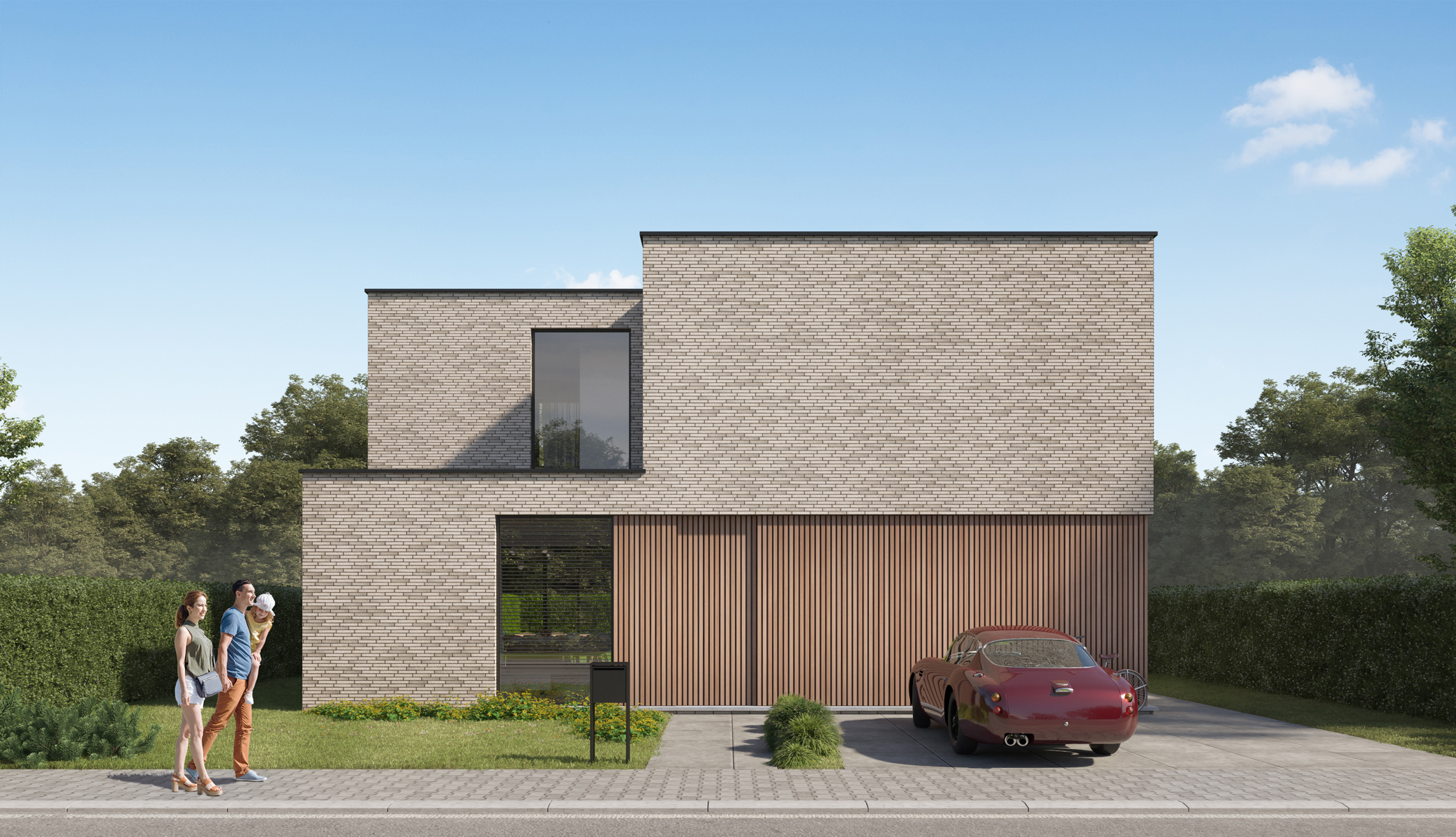 Moderne, vrijstaande woning