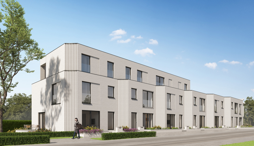 Moderne nieuwbouwwoningen