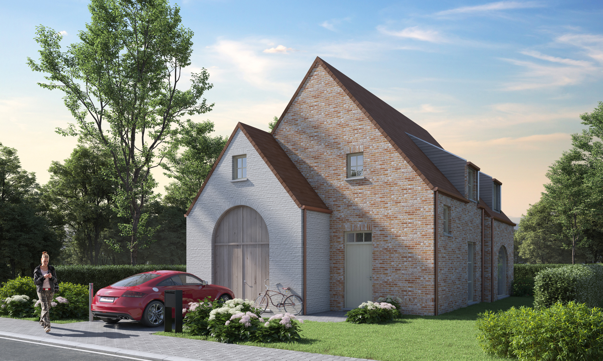 Landelijke, vrijstaande woning