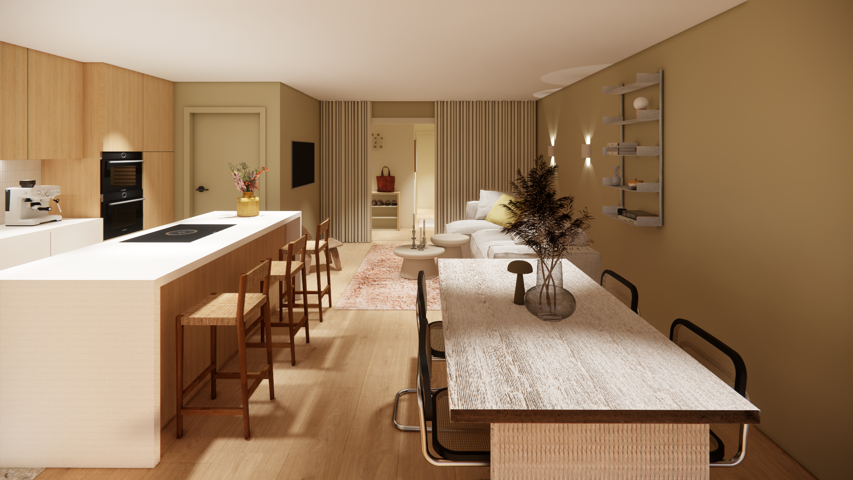 Instapklaar trendy appartement in hartje Oostende