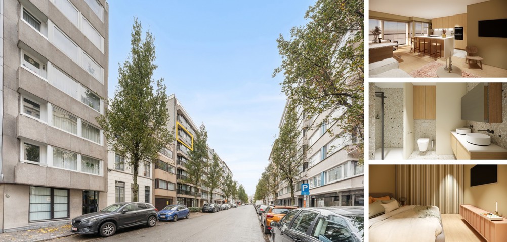 Instapklaar trendy appartement in hartje Oostende