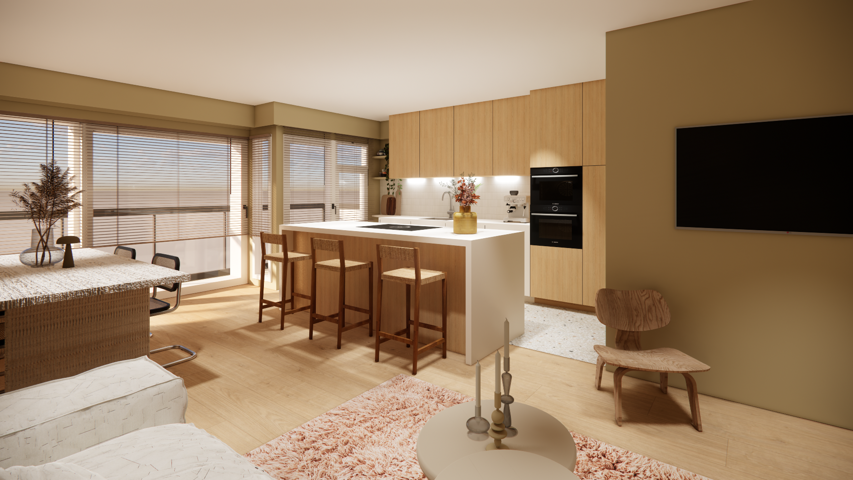 Instapklaar trendy appartement in hartje Oostende
