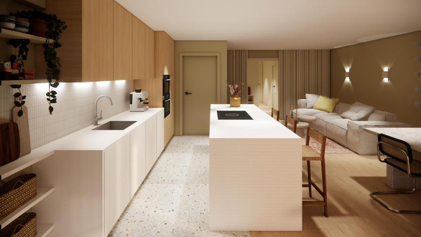 Instapklaar trendy appartement in hartje Oostende