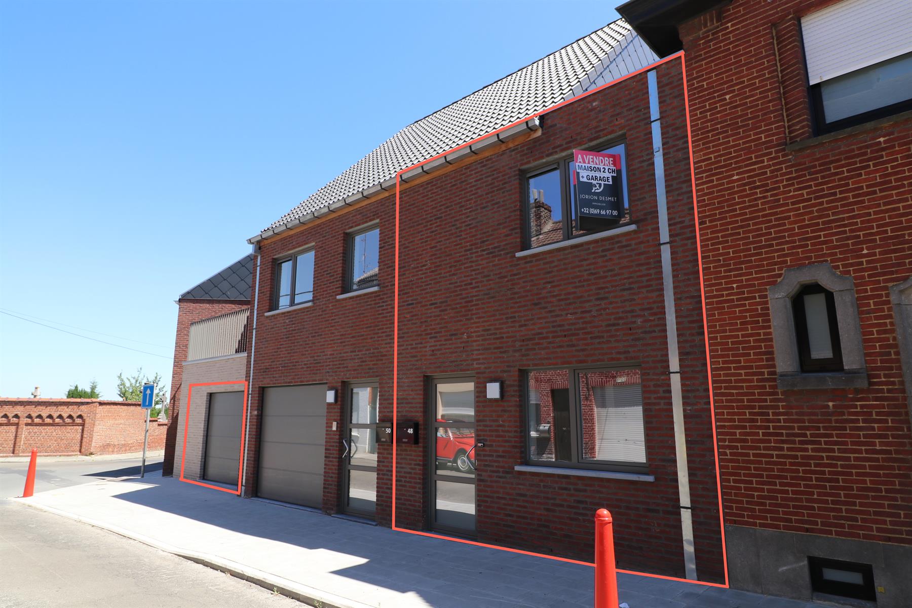 Maison NEUVE avec garage et petit jardin !