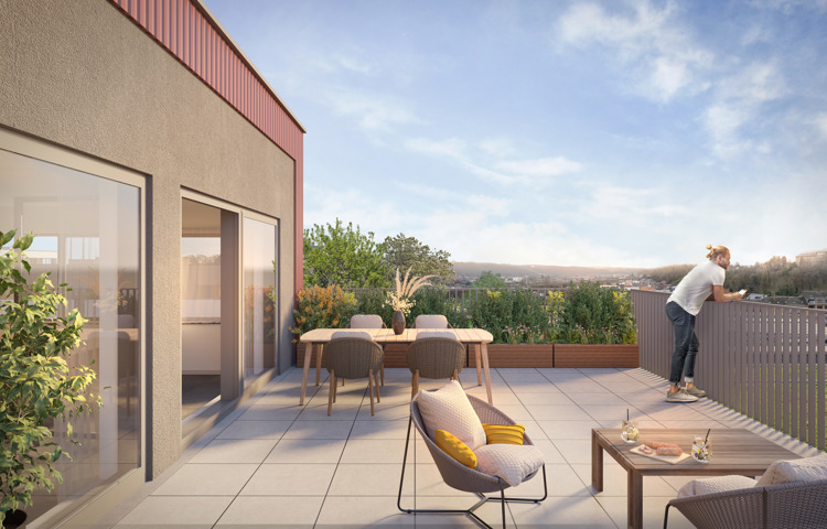 Lot 2C.13 Terrasses de Bozière : Array Tournai A vendre