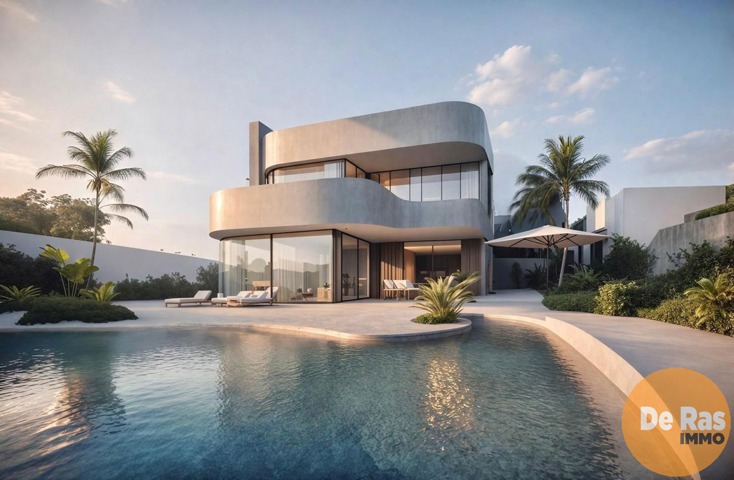 SPANJE - Beach Villa's 3 slaapkamers Ibiza Style, rustig gelegen. 3