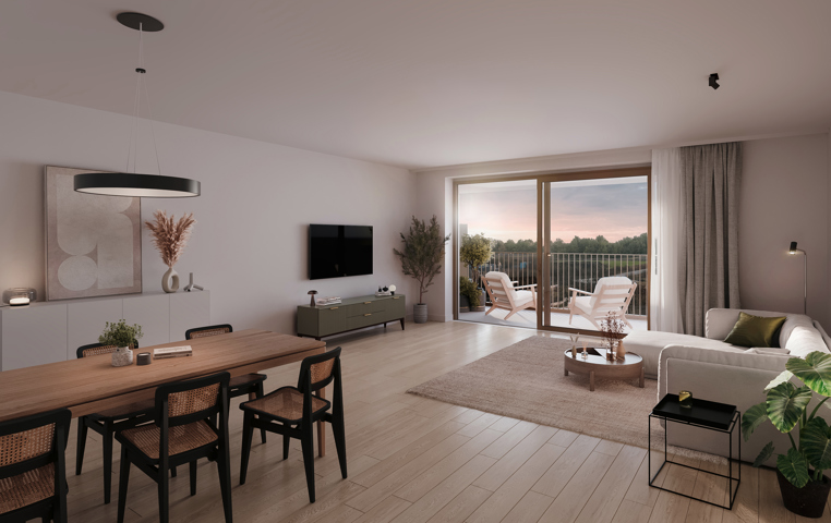 Appartement met 2 slpk met terras 12