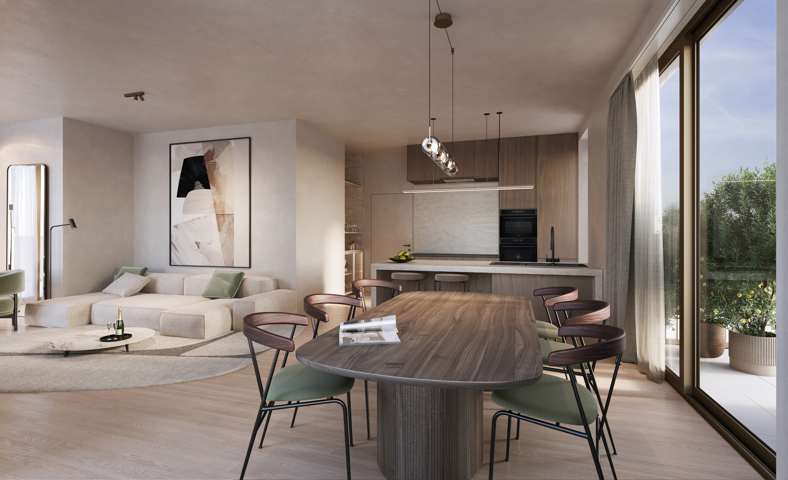 Appartement met 3 slpk met terras 11