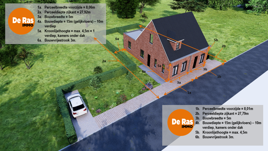 HILLEGEM - LOT2: Bouwgrond HOB met centrale ligging 25