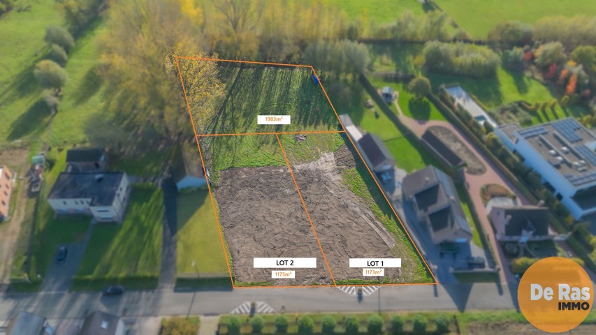 MASSEMEN – Bouwgrond voor open bebouwing, unieke ligging! ( lot 1) 4