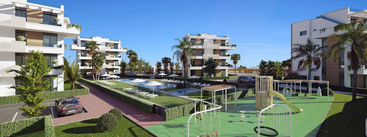 SPANJE - Appartementen afgesloten urbanisatie. 3.5 km strand/zee 5