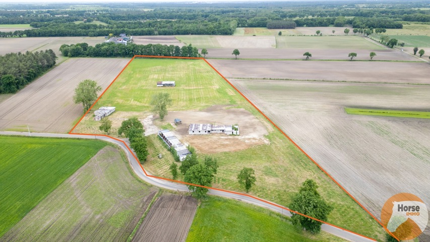 BOCHOLT - Weide met stalgebouwen op +/- 4ha35a 28